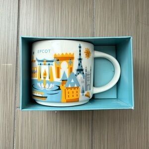 Starbucks 14 oz. Disney Parks Epcot Center You Are Here Collection Mug Version 3